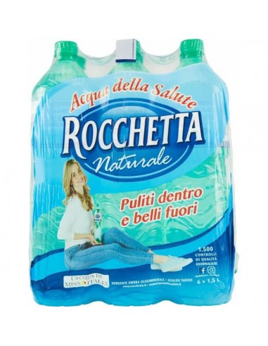 Acqua rocchetta cl150x6 naturale