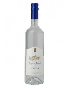 Banfi grappa cl70 di brunello