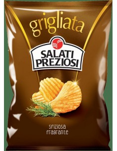 Salati preziosi patatine gr25x40pz grigliate