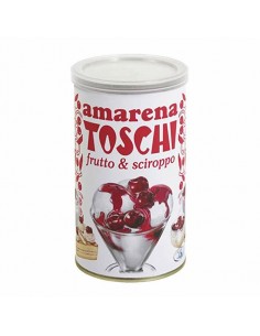 Toschi amarena frutto & sciroppo gr400 lattina