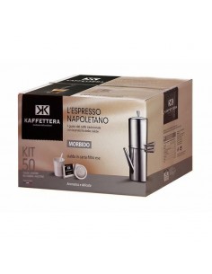 Kaffettera cialde 50 morbido kit