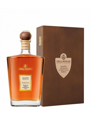 Dellavalle grappa cl70 botti porto legno