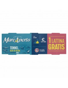 Mare aperto tonno gr80 3+1 olio oliva
