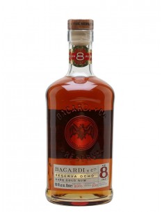 Rum bacardi cl70 8y reserva ocho