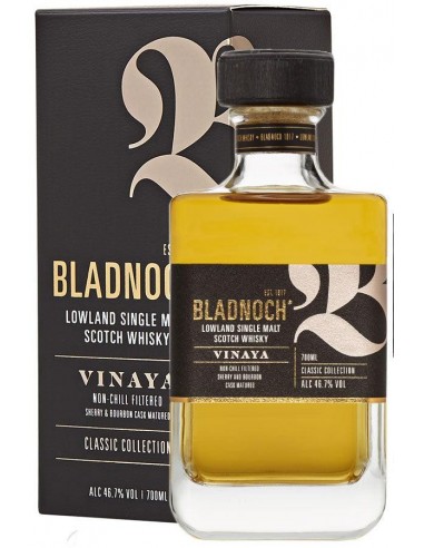 Whisky bladnoch cl.70 vinaya ast.