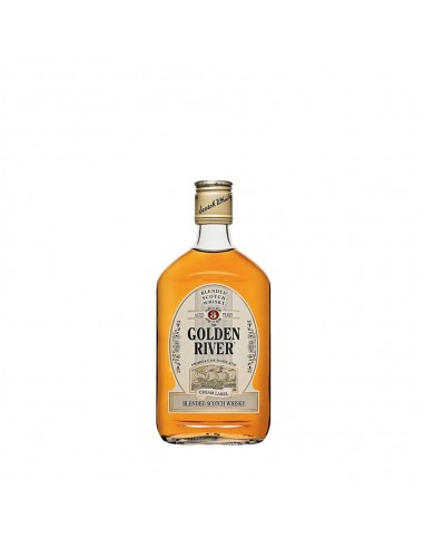 Whisky golden river cl35 cream label