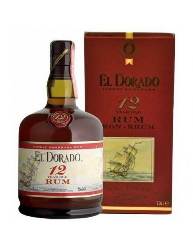 Rum el dorado 12y cl70