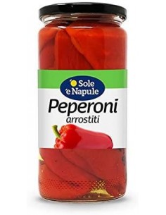 O sole e napule peperoni gr480 arrostiti naturale