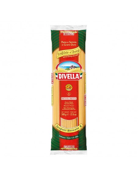 Divella pasta sp bronzo gr500 n8 spaghetti ristorante