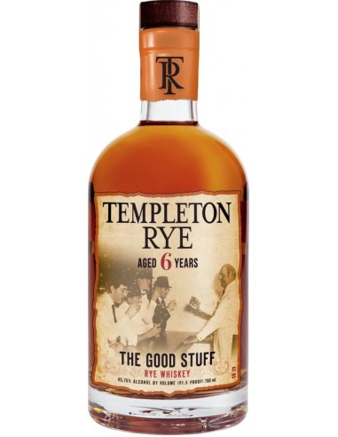 Whiskey templeton cl70 rye 6y