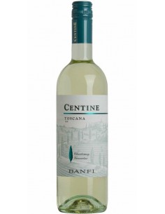 Banfi vino cl75 centine bianco igt chard.