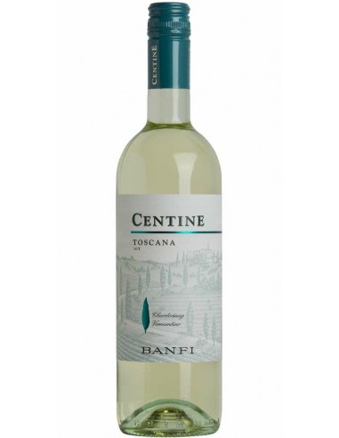 Banfi vino cl75 centinebianco igt chard.