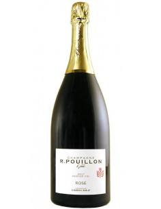 Champagne pouillon cl75 rose premiere cru brut