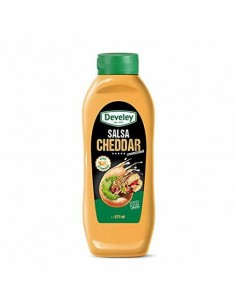 Develey salsa ml875 cheddar squiz