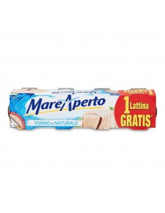 Mare aperto tonno naturale 4pzx80gr
