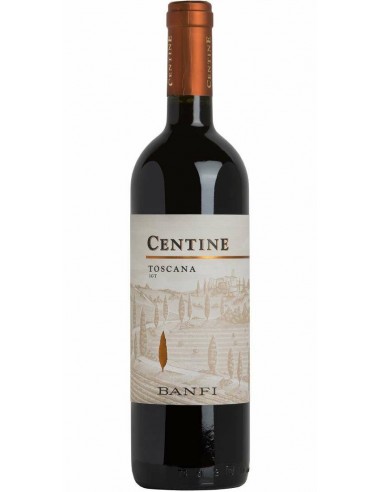 Banfi vino cl75 centine rosso igt cab/mer/sang