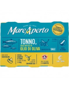 Mare aperto tonno gr60x6 olio oliva 2