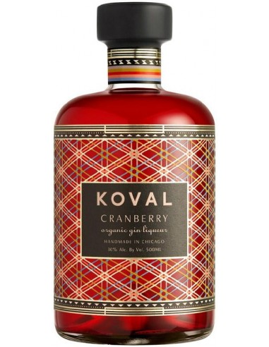 Koval cranberry gin 30%cl.50