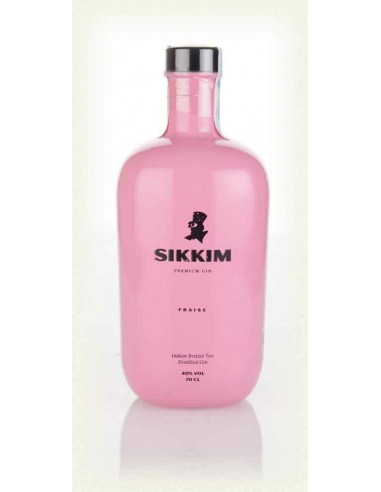 Gin sikkim fraise cl.70