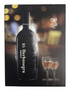 Amaro herbanegra cl70 +2 bicchieri