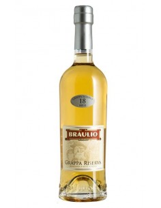 Braulio grappa riserva 18 mesi cl70