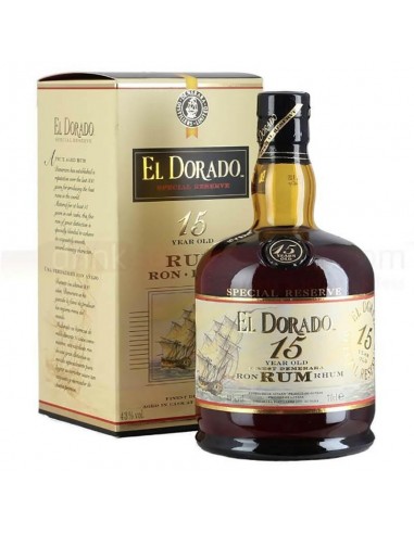 Rum el dorado 15y cl.70