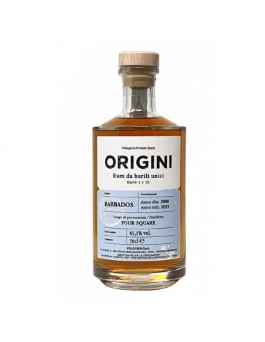 Rum origini cl70 barbados 2008 65,1% four square