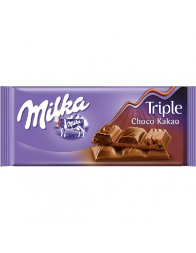 Milka cioccolato gr90 triplo