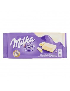 Milka tavoletta gr100 cioccolato bianco