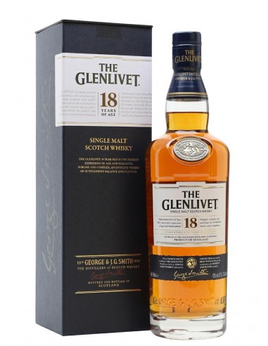 Whisky glenlivet cl70 18y