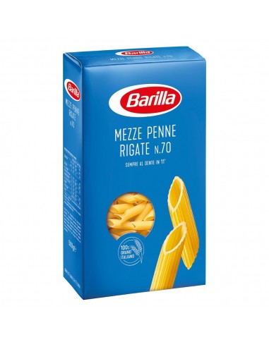 Barilla pasta gr500 n70mezze penne rigate