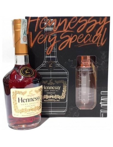 Cognac hennessy cl70 v.s.+shaker
