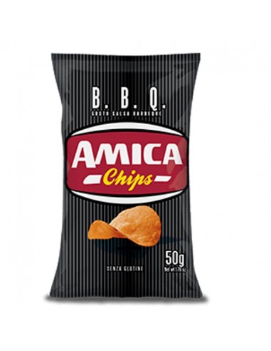 Amica chips patatina gr50x21 bbq barbecue