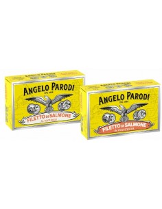 Angelo parodi salmone gr120 filetti al naturale