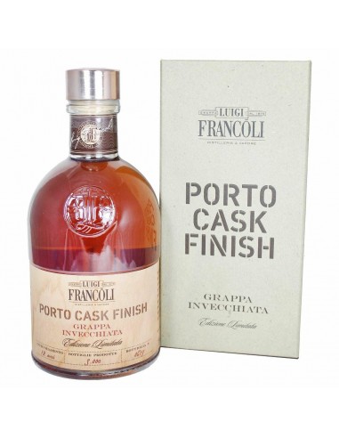 Francoli grappa cl50 porto cask finish 40%