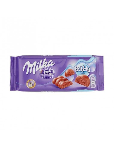 Milka tav.cioccolato gr90 bubbly milk