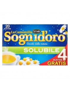 Sogni d oro camomilla solubile 16+4 filtri