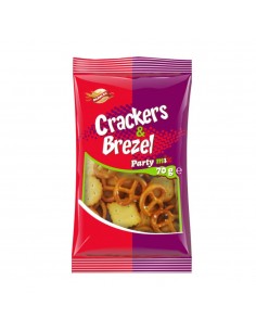 Party mix gr70 crackers & brezel