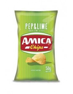 AMICA CHIPS PATATINE GR50 PEP&LIME BUSTA