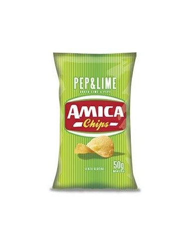 AMICA CHIPS PATATINE GR50 PEP&LIME BUSTA