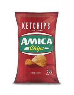 AMICA CHIPS PATATINE GR50 KETCHIPS BUSTA
