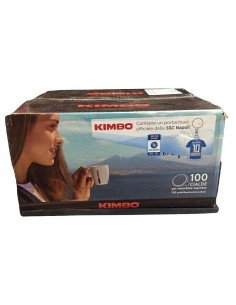 Kimbo caffe cialde pz100 box classico