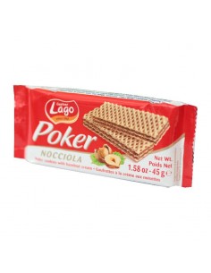 Lago wafer poker gr45x5 nocciola 2