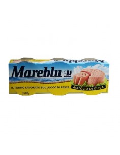 Mareblu tonno gr80x3 olio oliva