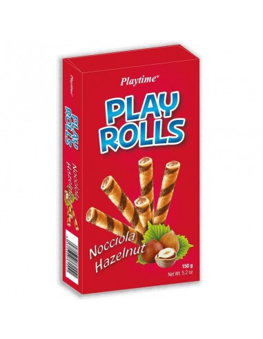 Biscotti play rolls gr150 nocciola