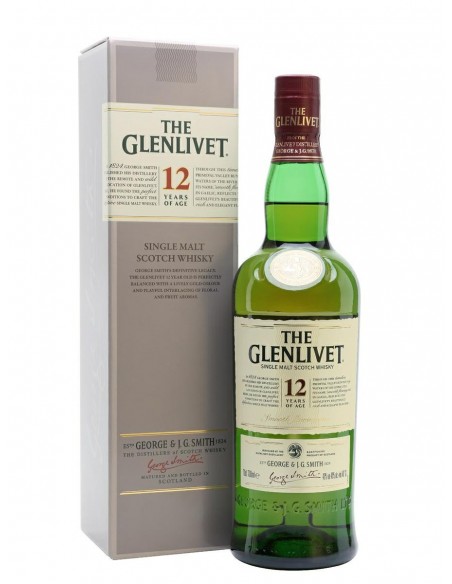 Whisky glenlivet cl70 12y