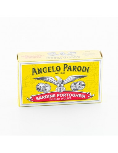 Angelo parodi sardine gr120 portoghesi latta