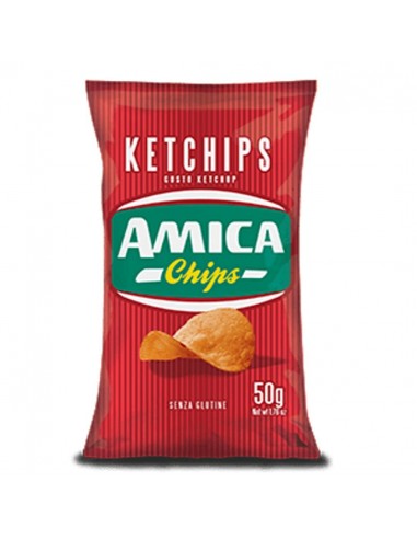 Amica chips patatina gr50x21 ketchips