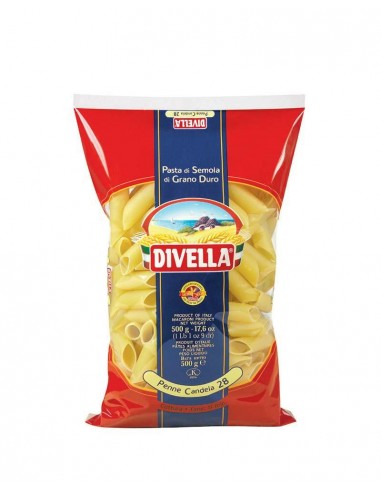 Divella pasta gr500 n28 penne candela