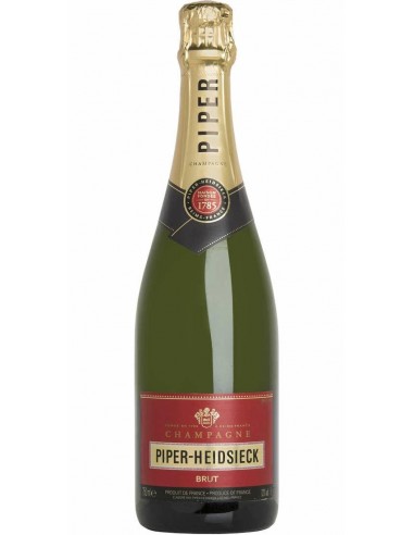Champagne piper brut sleeve cl75